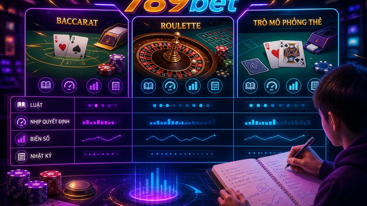 Chọn trò để luyện kỹ năng: cách chọn trò chơi 789bet phù hợp cho người mới